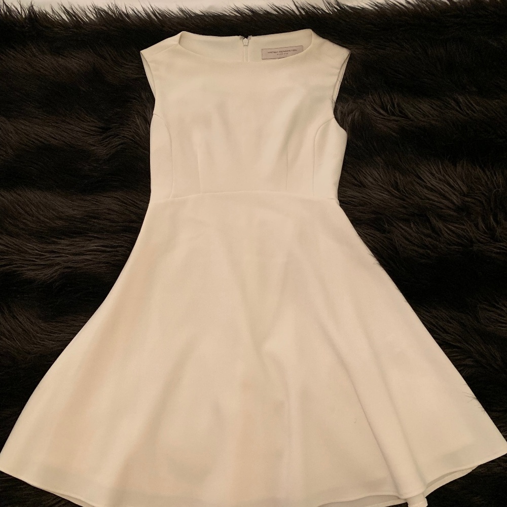 French Connection White Dress